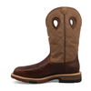 TWISTED X PULL ON 12" BROWN CROSS - BOOT MENS WORK - MXBNW12