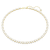 SWAROVSKI MATRIX TENNIS CRYSTAL PEARL - ACCESSORIES JEWELRY NECKLACE - 5742039