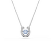 SWAROVSKI SYMBOLICA HORSE SHOE BLUE - ACCESSORIES JEWELRY NECKLACE - 5746562