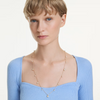 SWAROVSKI UNA ANGELIC STRANDAGE GOLD TON - ACCESSORIES JEWELRY NECKLACE - 5742380