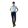 ARIAT BANDERA 1/4 ZIP POLO BLUE - LADIES POLO  - 10071550