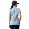 ARIAT BANDERA 1/4 ZIP POLO BLUE - LADIES POLO  - 10071550