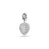 SWAROVSKI IDYLLIA CHARM PEARLED HEART - ACCESSORIES JEWELRY  - 5742960