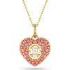 SWAROVSKI IDYLLIA PENDANT PINK HEART - ACCESSORIES JEWELRY NECKLACE - 5680784