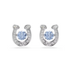 SWAROVSKI SYMBOLICA HORSE SHOE BLUE - ACCESSORIES JEWELRY EARRINGS - 5747543