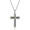 MONTANA SILVERSMITHS GOLDEN POINTS CROSS - ACCESSORIES JEWELRY NECKLACE - NC6436