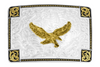 MONTANA SILVERSMITHS SIERRA FORGE WITH EAGLE - ACC BUCKLE  - 57010-696