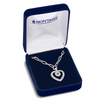 MONTANA SILVERSMITHS HEART OF RADIANCE CRYSTAL - ACCESSORIES JEWELRY NECKLACE - NC6472