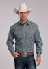 STETSON FOREST MOSAIC SNAP PRINT - MENS SHIRT  - 11-001-0425-2000GR