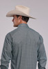 STETSON FOREST MOSAIC SNAP PRINT - MENS SHIRT  - 11-001-0425-2000GR