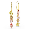 SWAROVSKI GEMA DROP PINK & GOLD - ACCESSORIES JEWELRY EARRINGS - 5737454