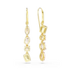 SWAROVSKI GEMA DROP PINK & GOLD - ACCESSORIES JEWELRY EARRINGS - 5737454