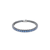 SWAROVSKI MATRIX TENNIS ROUND CUT BLUE - ACCESSORIES JEWELRY BRACELET - 5743440