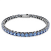 SWAROVSKI MATRIX TENNIS ROUND CUT BLUE - ACCESSORIES JEWELRY BRACELET - 5743440