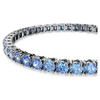 SWAROVSKI MATRIX TENNIS ROUND CUT BLUE - ACCESSORIES JEWELRY BRACELET - 5743440