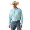 ARIAT EVERYTHING CLASIC CRYSTAL BLUE - MENS SHIRT  - 10072735