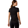 ARIAT BANDERA 1/4 ZIP BLACK - MENS POLO  - 10072447