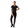 ARIAT BANDERA 1/4 ZIP BLACK - MENS POLO  - 10072447