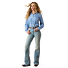 ARIAT ASHLEIGH BLUE RANCHSCAPE - LADIES SHIRT  - 10071462