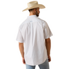 ARIAT TENZIN CLASSIC WHITE MEDALLION - MENS SHIRT  - 10071733