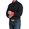CINCH BLACK SOLID RED - MENS SHIRT  - MTW1106042