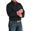 CINCH BLACK SOLID RED - MENS SHIRT  - MTW1106042