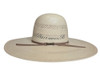 AMERICAN HAT COMPANY OPEN CROWN 4 1/4" DOUBLE VENT - HAT STRAWS  - 8100