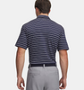 UNDER ARMOUR MATCHPLAY STRIPE MIDNIGHT NAVY - MENS POLO  - 6010980-410