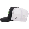HOOEY "AUSTIN GAMBLERS" BLACK WHITE - HATS CAP  - AG011T-BKWH
