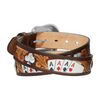TONY LAMA HIGH ROLLER WESTERN TAN - ACCESSORIES BELT MEN - C42875
