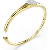 SWAROVSKI DEXTERA BANGLE ROUND CUT GOLD - ACCESSORIES JEWELRY BRACELET - 5724597