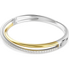 SWAROVSKI HYPERBOLA BANGLE WHITE - ACCESSORIES JEWELRY BRACELET - 5689720