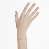 SWAROVSKI HYPERBOLA BANGLE WHITE - ACCESSORIES JEWELRY BRACELET - 5689720