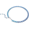 SWAROVSKI MILLENIA OCTAGON BLUE RHODIUM - ACCESSORIES JEWELRY NECKLACE - 5694136