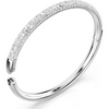 SWAROVSKI SUBLIMA BANGLE SNOW PAVE WHITE - ACCESSORIES JEWELRY BRACELET - 5684241