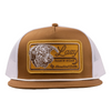 LAZY J RANCH WEAR BROWN & WHITE DUST STORM - HATS CAP  - CBRNWHT4-DUST
