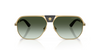 VERSACE GOLD GREEN GRADIENT AVIATORS - SUNGLASS VERSACE  - 229410028E