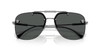 VERSACE GUNMETAL WITH DARK GREY - SUNGLASS VERSACE  - 2296100187
