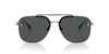 VERSACE GUNMETAL WITH DARK GREY - SUNGLASS VERSACE  - 2296100187