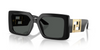 VERSACE MEDIUM SQUARE BLACK WITH GREY - SUNGLASS VERSACE  - 4505UGB1/87