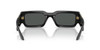 VERSACE SMALL RECTANGLE BLACK W/GREY - SUNGLASS VERSACE  - 4506UGB1/87