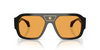 VERSACE BLACK WITH ORANGE - SUNGLASS VERSACE  - 4508UGB1/7
