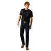 ARIAT STIPPLE STEER CLASSIC BLACK - MENS TEE  - 10058431