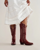 TECOVAS THE ANNIE WIDE CALF SCARLET - BOOT LADIES  - W20062SCR