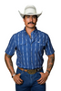 FERREL THE MAVERICK BLUE STRIPE - MENS SHIRT  - FPS1026064