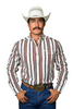 FERREL THE WAYNE VERTICAL STRIPE - MENS SHIRT  - FPL1026067