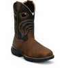 JUSTIN  SLICKLINEBRWON BLACK BUFFALO - BOOT MENS WORK - WR4143
