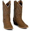 JUSTIN  DEZI BROWN COWHIDE - BOOT LADIES  - GY2881
