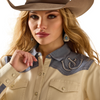 ARIAT HORSESHOE SUMMER SAND - LADIES SHIRT  - 10071104
