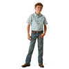 ARIAT PRATT BLUE GLOW PRINT - KIDS BOYS SHIRT - 10071677